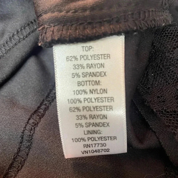 Xhilaration black sleeveless ruffled skirt dress size large - Picture 6 of 7